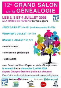 salon généalogie 2026